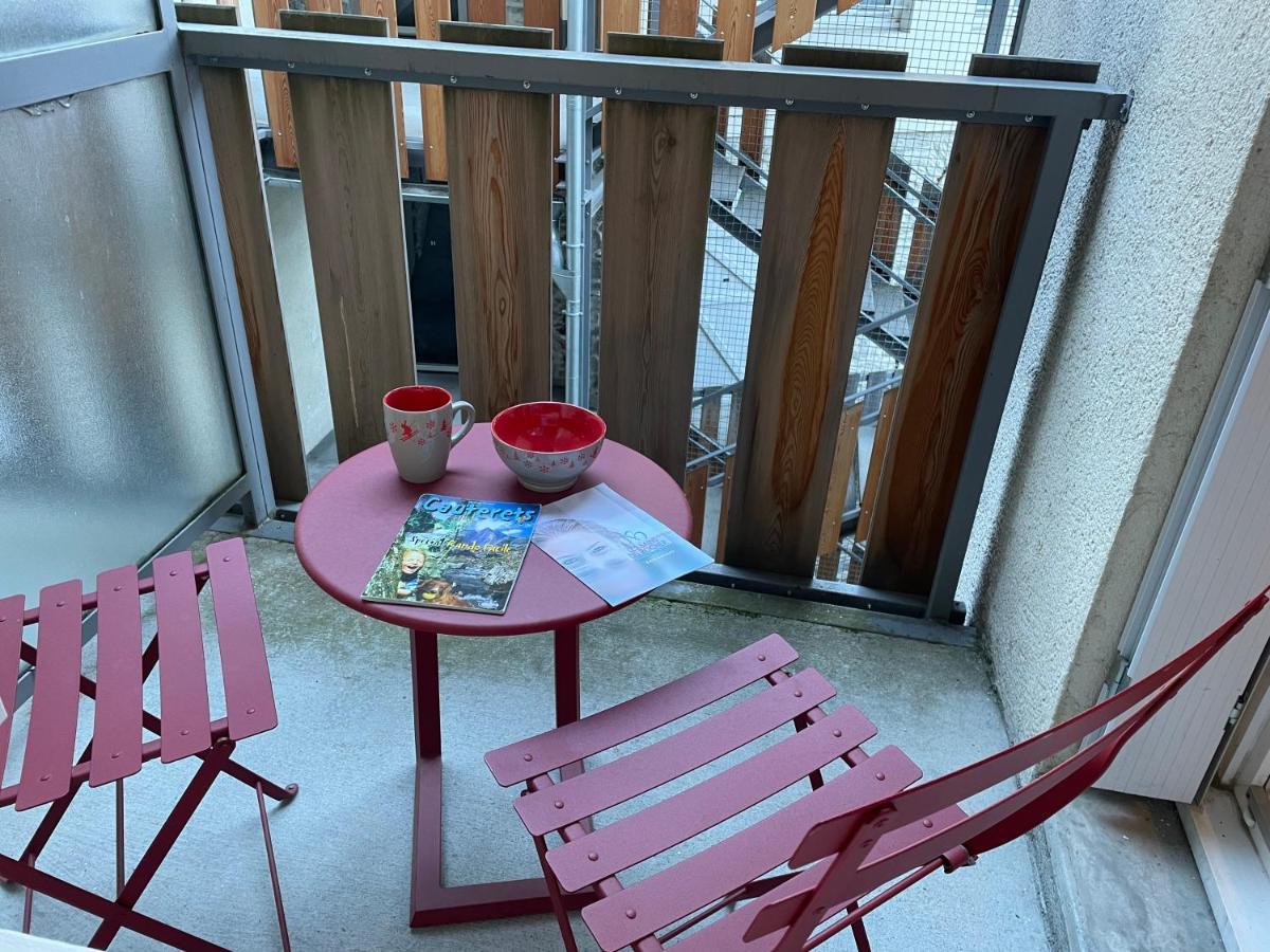 T2 30M2 Plein Centre, Lit Fait, Linge Fourni, Wifi Apartment โกเตอเรต์ ภายนอก รูปภาพ